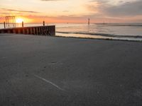 Coastal Landscape in Bremerhafen, Germany