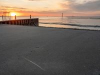 Coastal Landscape in Bremerhafen, Germany