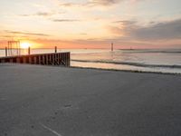 Coastal Landscape in Bremerhafen, Germany