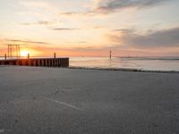 Coastal Landscape in Bremerhafen, Germany