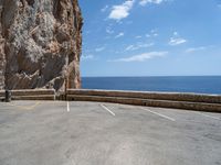 Coastal Landscape with Clear Sky in Mallorca, Balearic Islands