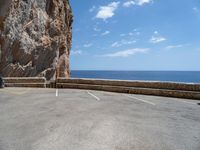 Coastal Landscape with Clear Sky in Mallorca, Balearic Islands