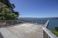 Coastal Landscape with Clear Sky and Ocean View