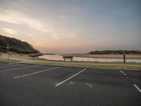 Coastal Landscape at Dawn