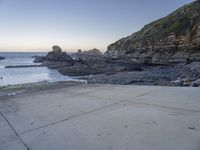 Coastal Landscape at Dawn in Portugal, Europe