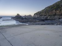 Coastal Landscape at Dawn in Portugal, Europe