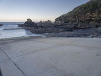 Coastal Landscape at Dawn in Portugal, Europe