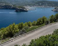 Coastal Landscape in Spain: A Clear Sky Day