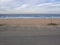 Coastal Landscape: Horizon Overlooking the Ocean