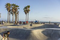 Coastal Landscape of Los Angeles: Clear Sky and Open Space