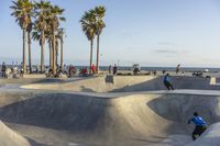 Coastal Landscape of Los Angeles: Clear Sky and Open Space