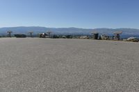 Coastal Landscape with Mountain View in Okanagan Valley, British Columbia