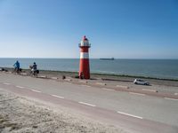 Coastal Landscape in the Netherlands: Clear Sky and Beautiful Scenery