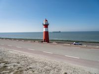 Coastal Landscape in the Netherlands: Clear Sky and Beautiful Scenery