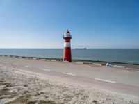 Coastal Landscape in the Netherlands: Clear Sky and Beautiful Scenery