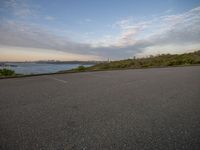 Coastal Landscape: A Serene View of the Ocean