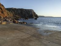 Coastal Landscape in Portugal at Dawn