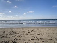 Coastal Landscape in Portugal: Sand and Water