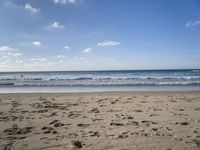 Coastal Landscape in Portugal: Sand and Water