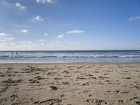 Coastal Landscape in Portugal: Sand and Water