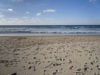 Coastal Landscape in Portugal: Sand and Water