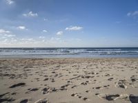 Coastal Landscape in Portugal: Sand and Water