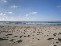 Coastal Landscape in Portugal: Sand and Water