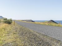 Coastal Landscape with Road in Iceland