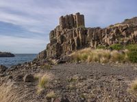 Coastal Landscape: Rocky Terrain with Breathtaking Nature Views