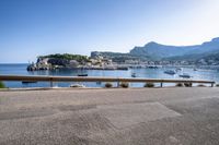 Coastal Landscape in Spain with Clear Skies