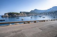 Coastal Landscape in Spain with Clear Skies