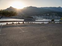 Coastal Landscape at Sunrise in Mallorca, Spain