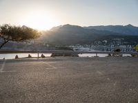 Coastal Landscape at Sunrise in Mallorca, Spain