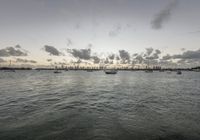 Coastal Miami Beach Skyline