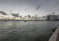 Coastal Miami Beach Skyline at Dawn