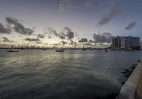 Coastal Miami Beach Skyline at Dawn