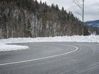 Coastal Mountain Road: an Ocean View