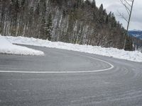 Coastal Mountain Road: an Ocean View