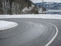 Coastal Mountain Road: an Ocean View