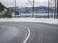 Coastal Mountain Road: an Ocean View