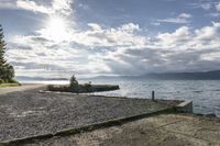 Coastal New Zealand: Shoreline Along the Ocean