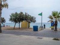 Coastal Open Spaces in Barcelona, Spain