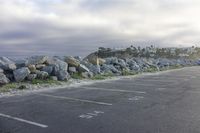 Coastal Parking Lot in Los Angeles Beach