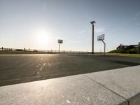 Coastal Portugal: Basketball Courts and Beachside Views