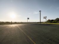 Coastal Portugal: Basketball Courts and Beachside Views
