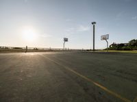 Coastal Portugal: Basketball Courts and Beachside Views