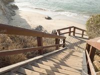 Coastal Property: Sand and Water with Clear Skies