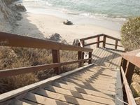 Coastal Property: Sand and Water with Clear Skies