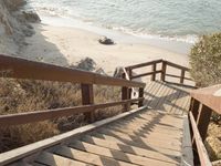 Coastal Property: Sand and Water with Clear Skies