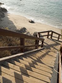 Coastal Property: Sand and Water with Clear Skies